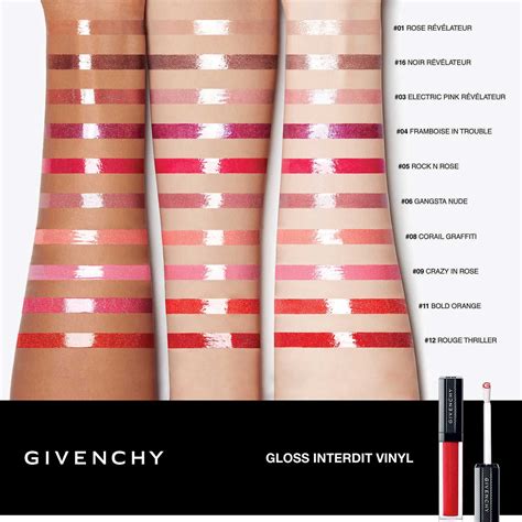 givenchy lipstick temptalia|Givenchy interdit vinyl lipstick.